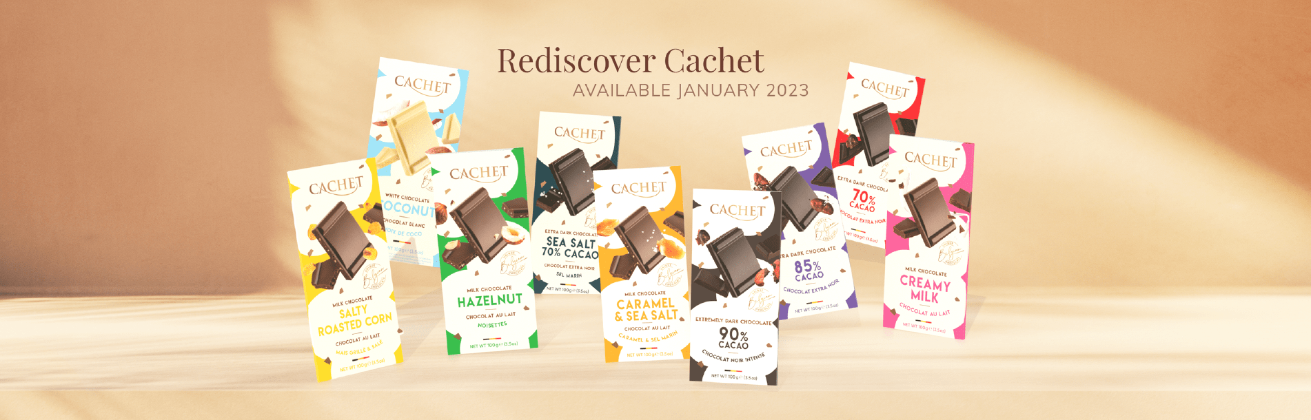 Cachet | Unique Belgian Chocolate